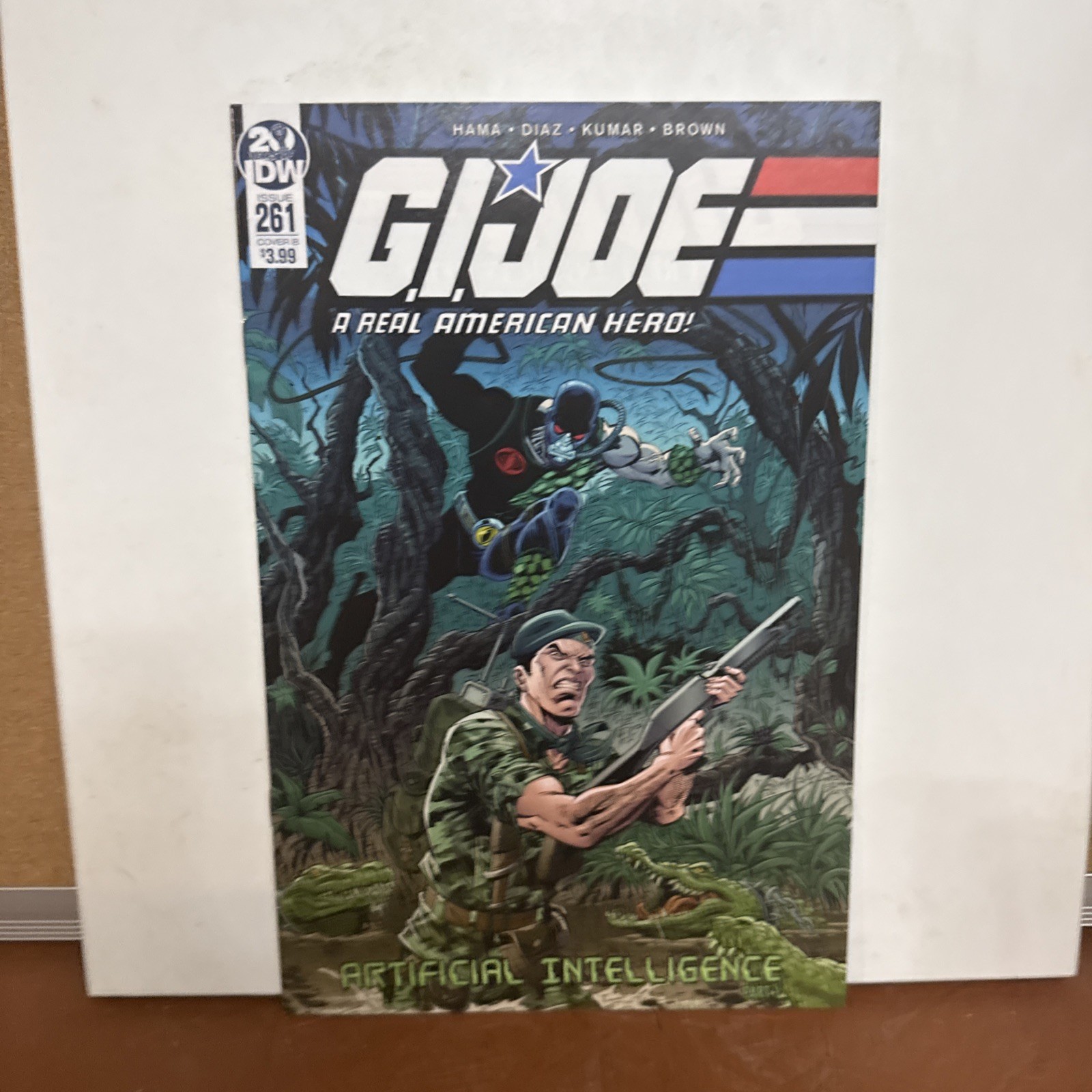 G.I. Joe: A Real American Hero #261 Cover B-John Royle & Jagdish Kumar (IDW...