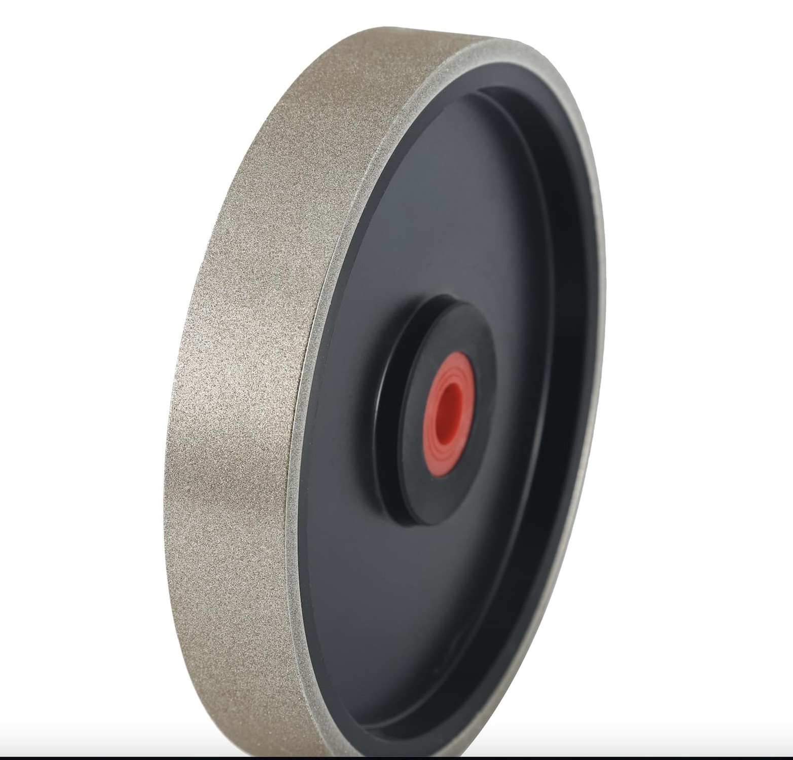 CBN Grinding Wheel with 6 inch, Plastic Body,Adjustable Bore,1\'\' Wide, Suitab...