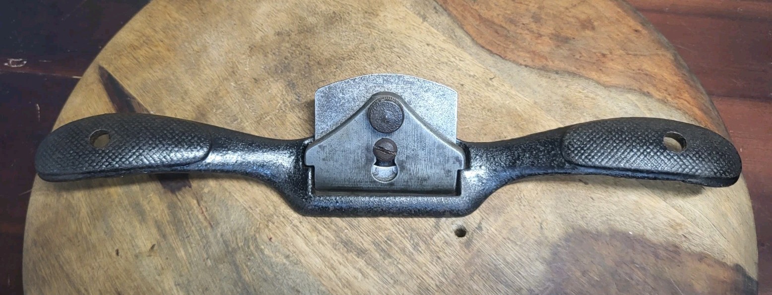 Antique Vintage Stanley No 51 Spokeshave V Logo