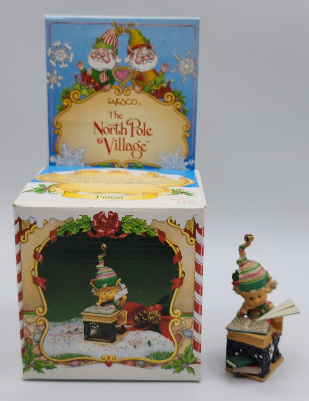 Enesco The North Pole Village Fidget 833053 Figurine Sandi Zimnicki
