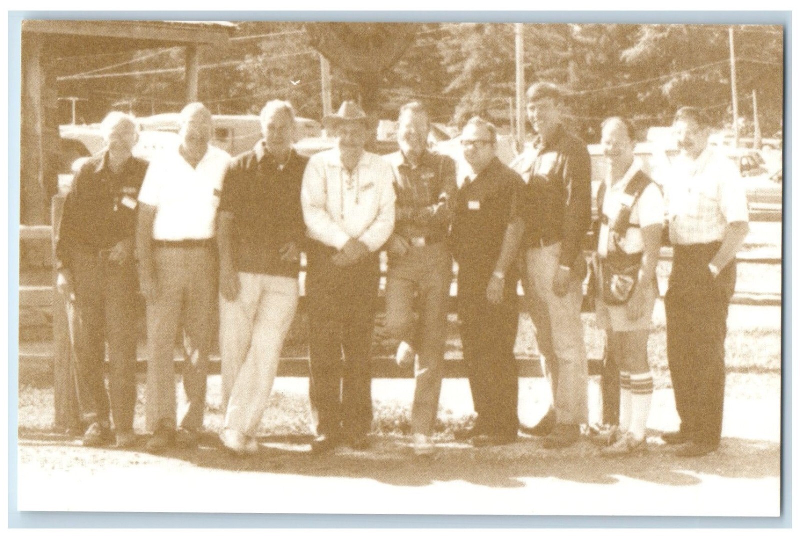 NMLRA 60TH Anniversary 1933-1993 Sixteen President Unposted Vintage Postcard