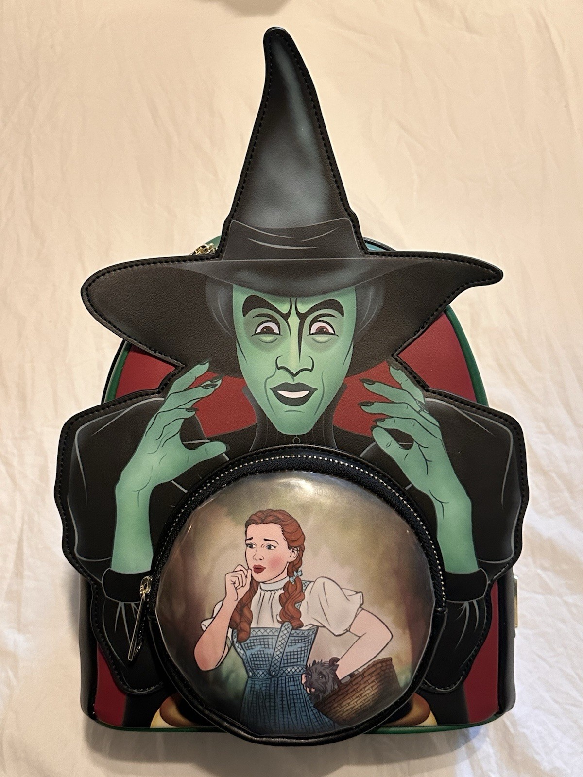 Wizard Of Oz Wicked Witch Of The West New Mini Loungefly Backpack 2022 Rare