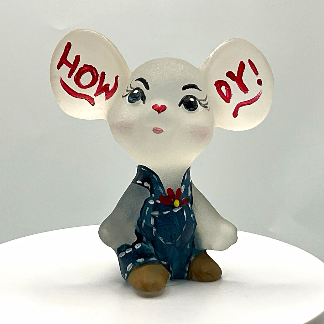 Fenton Glass Mouse \