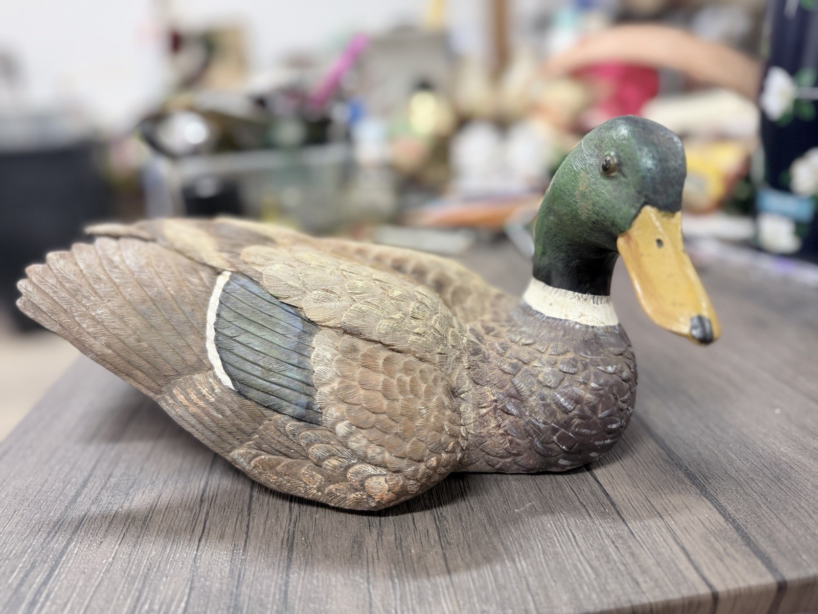 Vintage Hand Painted Mallard Duck Vintage Hand Painted Mallard Duck