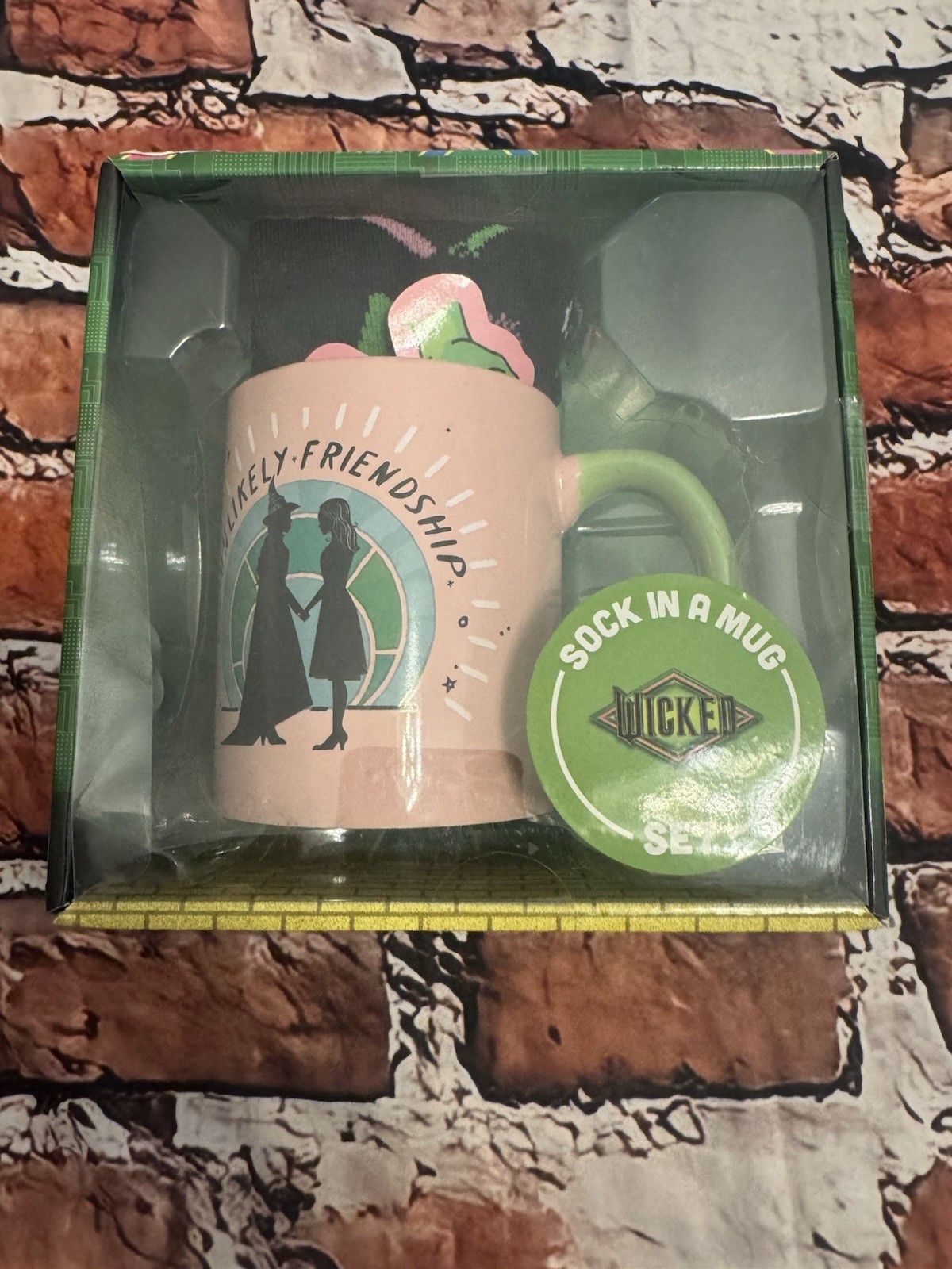 Wicked Coffee Mug And Sock Gift Set Wicked Coffee Mug And Sock Gift Set