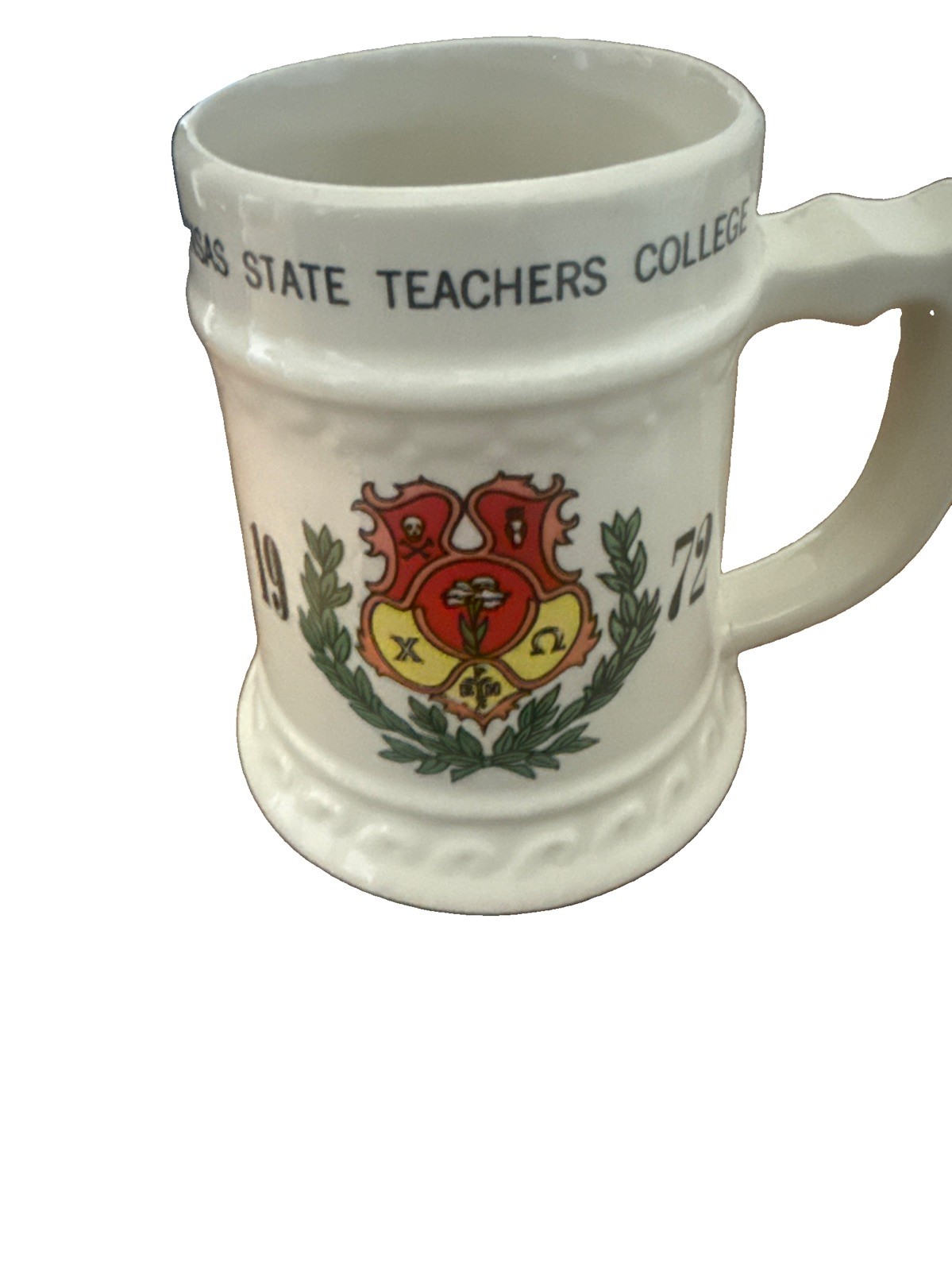 Kansas State Teachers College 1972 Coffee Mug 70s Vintage