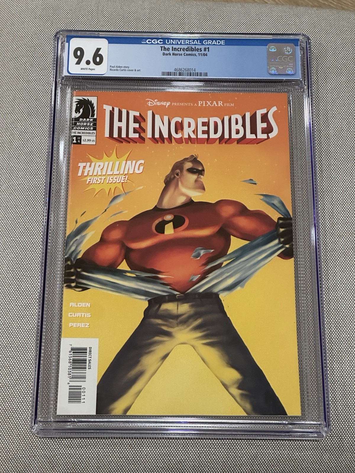 The Incredibles #1 CGC 9.6 Disney