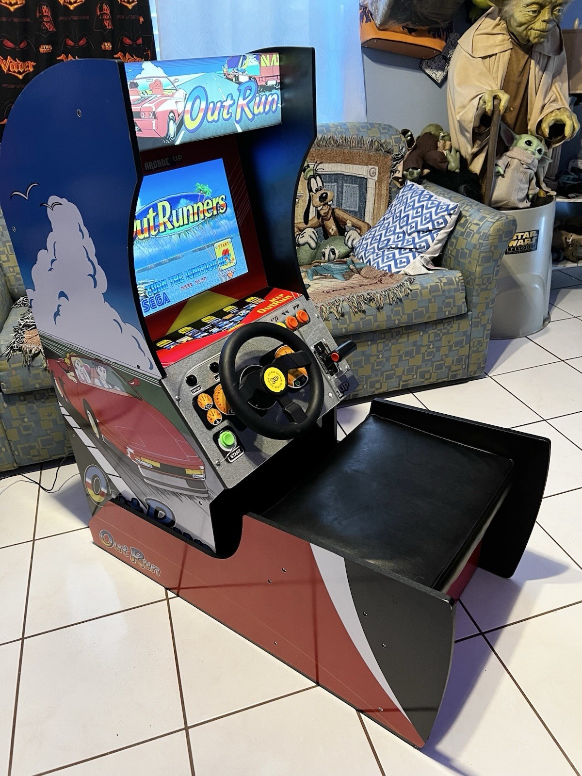 Arcade1up - OutRun (Sit-down) Arcade 1up Out Run 1up Game 🔥 Rare Arcade1up - OutRun (Sit-down) Arcade 1up Out Run 1up Game 🔥 Rare