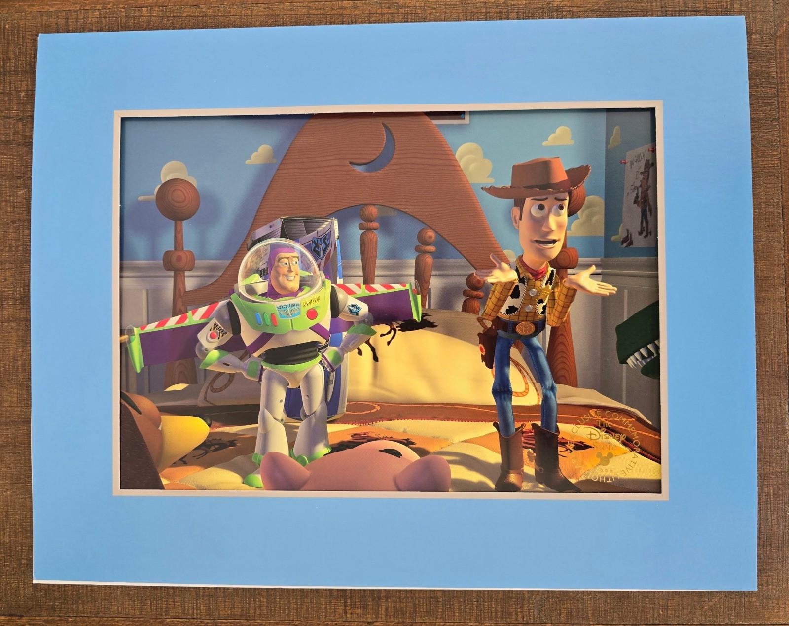 Vintage 1996 Toy Story & 1999 A Bug's Life Exclusive Commemorative Lithographs