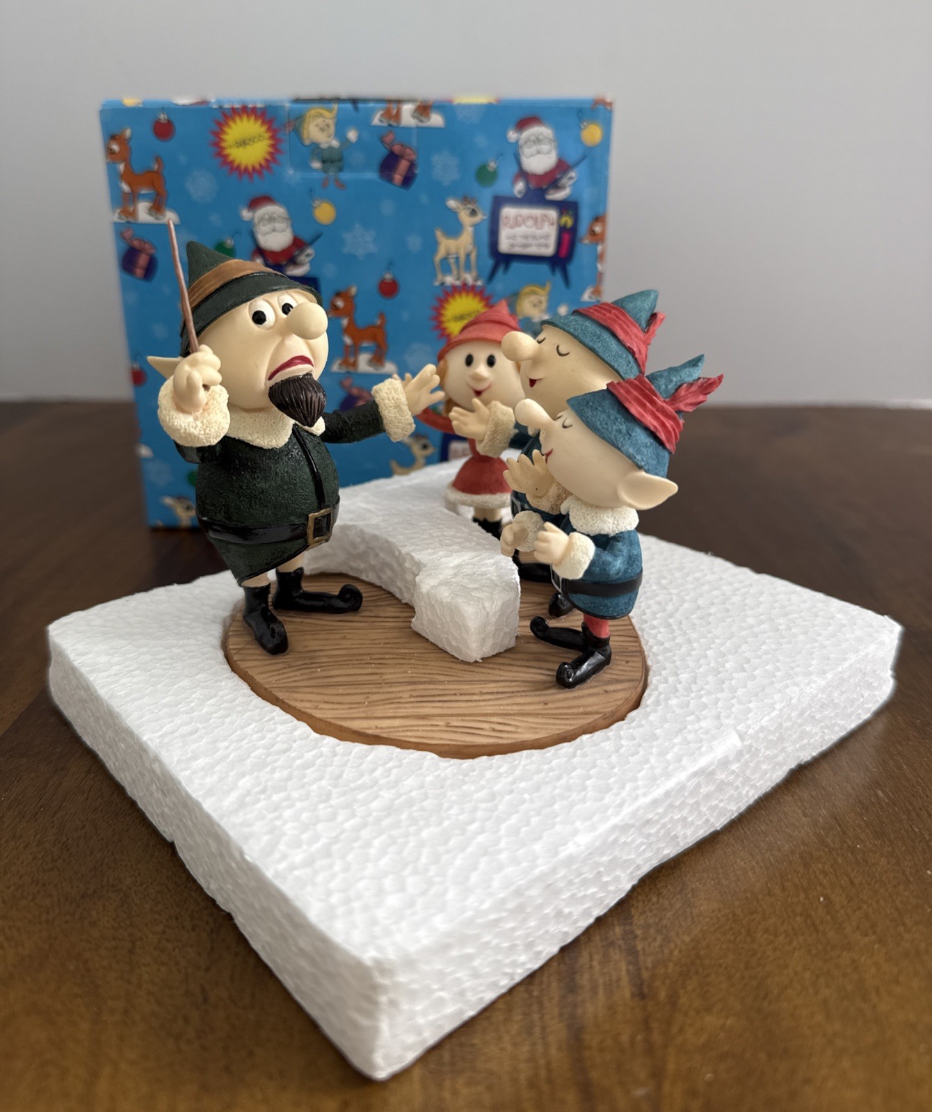RARE Rudolph & The Island of Misfit Toys Singing Elves Its the Best Time 875384
