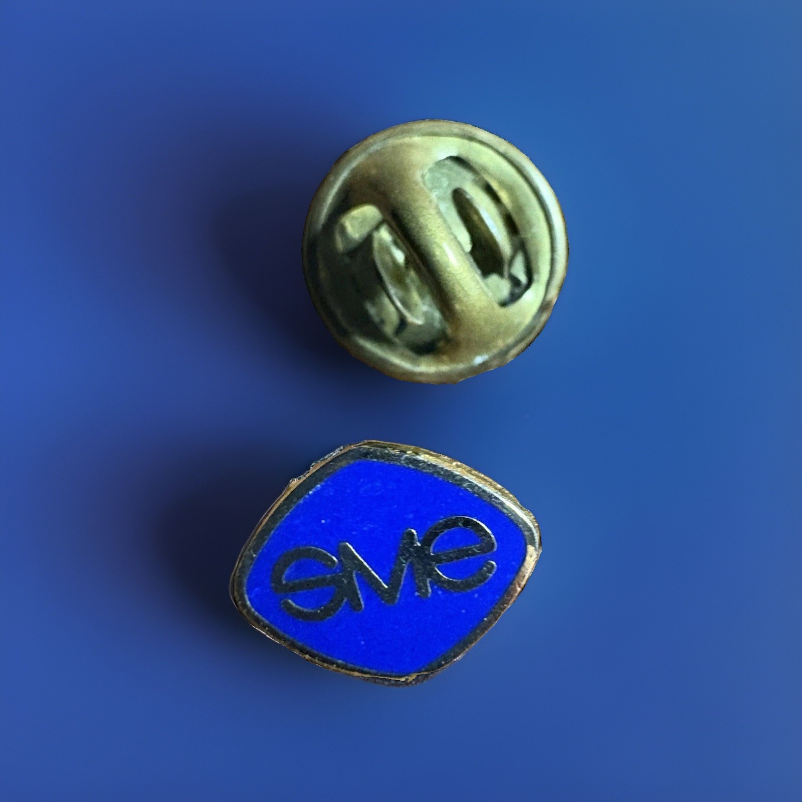 Vintage SME Logo Lapel Pin Blue Enamel Gold Tone Corporate Advertising X44 Vintage SME Logo Lapel Pin Blue Enamel Gold Tone Corporate Advertising X44
