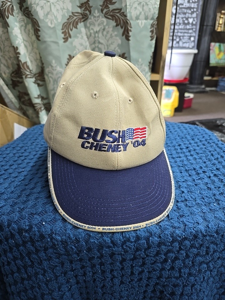 Vintage 2004 Presidential Election Bush Cheney Spalding Baseball Hat Vintage 2004 Presidential Election Bush Cheney Spalding Baseball Hat