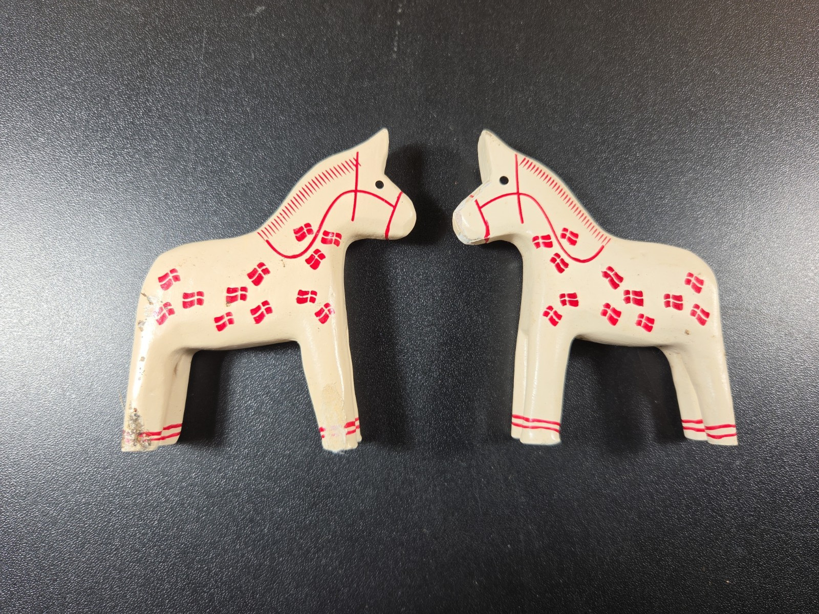 Vintage Dala Folk Art Horses Vintage Dala Folk Art Horses