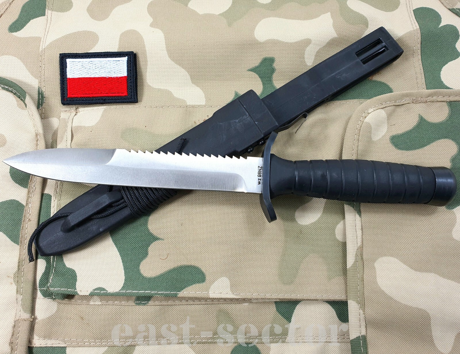 Military Fixed Blade Knife wz98NZ Polish Army Poland Survival/Collection Tool PL