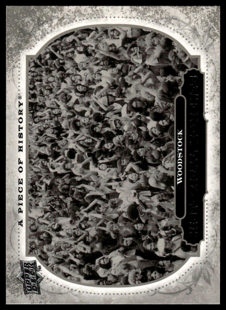 2008 Upper Deck A Piece of History #165 Woodstock
