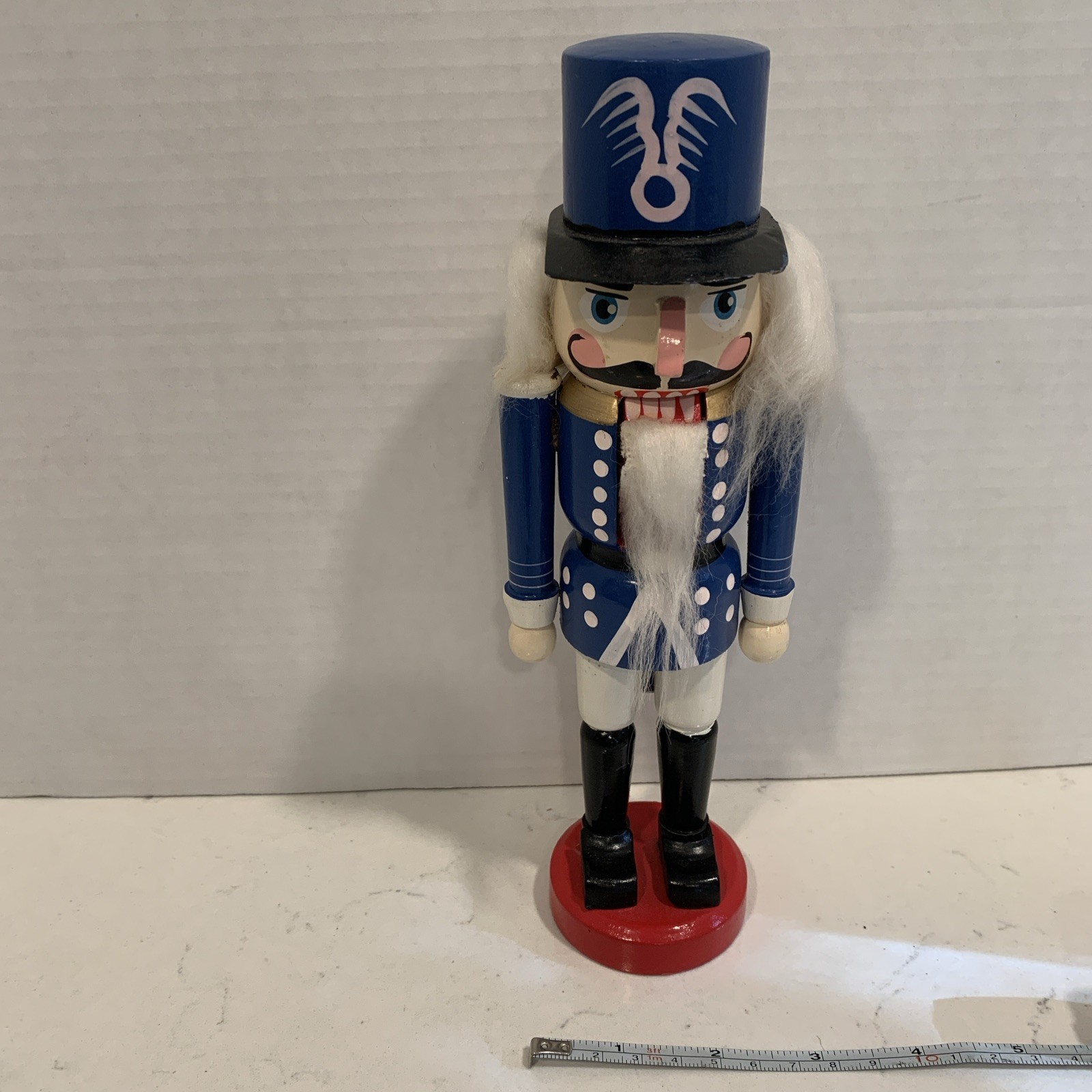 Vintage French Guard Soldier Christmas Nutcracker Collectible Wooden Vintage French Guard Soldier Christmas Nutcracker Collectible Wooden