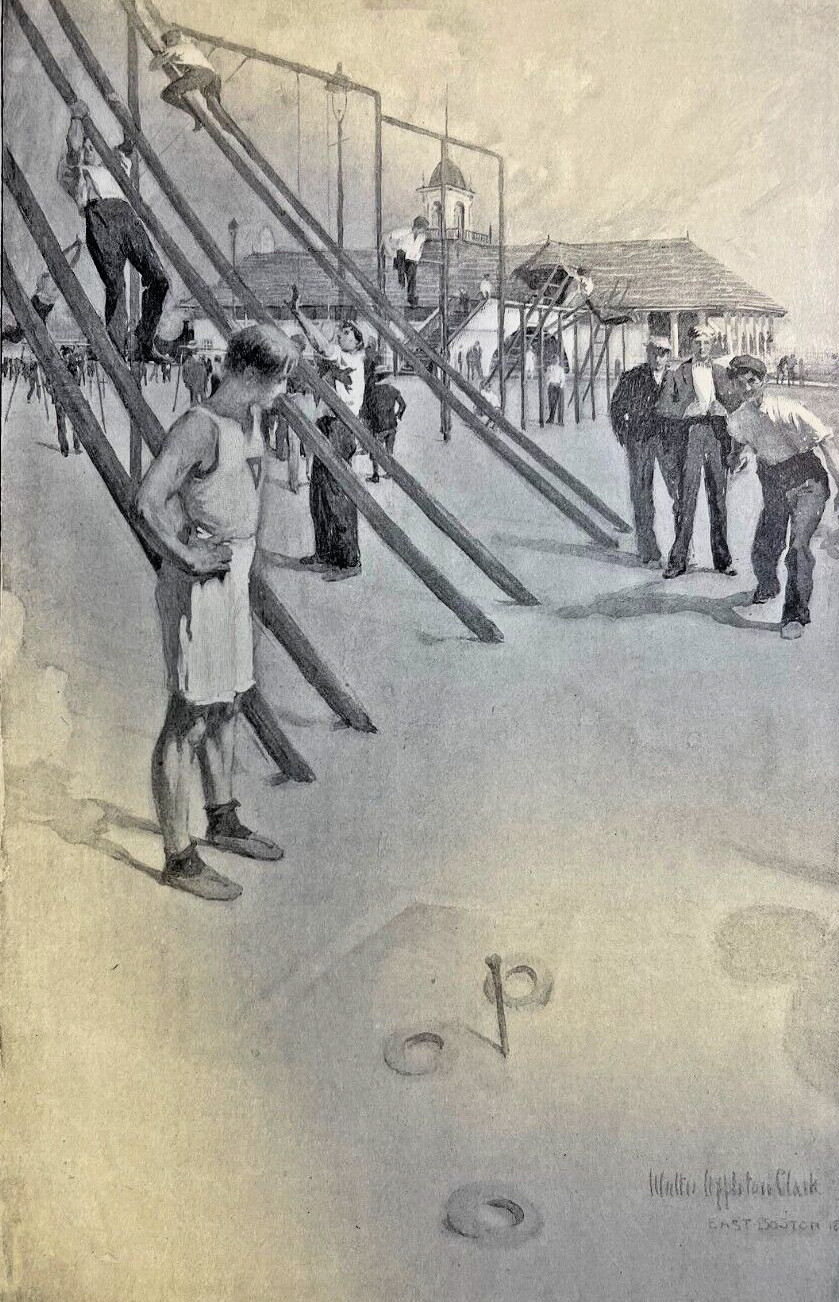1898 American Beaches Revere Beach Wood Island Park Copp\'s Hill Terrace
