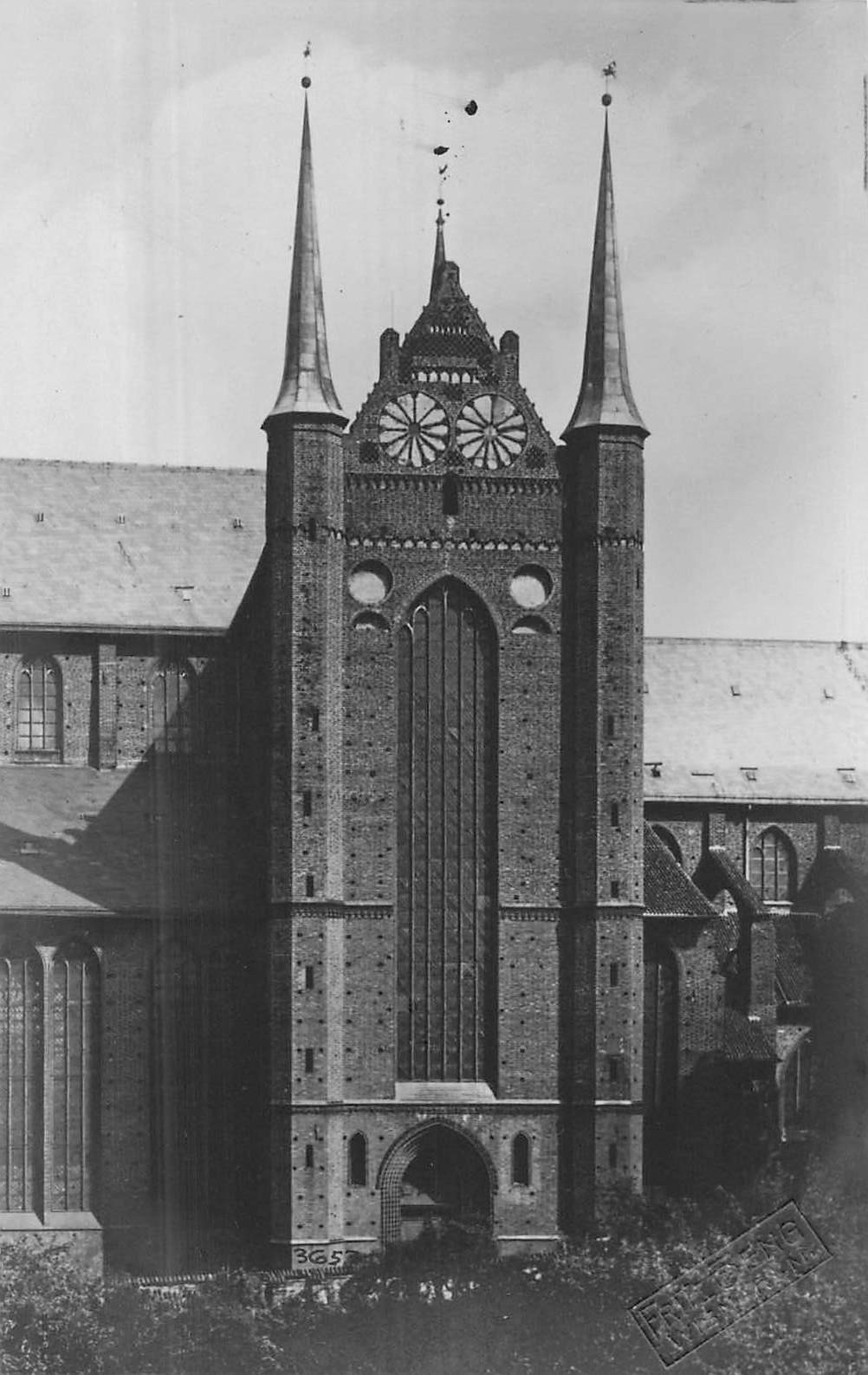 Wismar Germany~St. Georgenkirche-Fritz Real Photo POSTCARD Wismar Germany~St. Georgenkirche-Fritz Real Photo POSTCARD