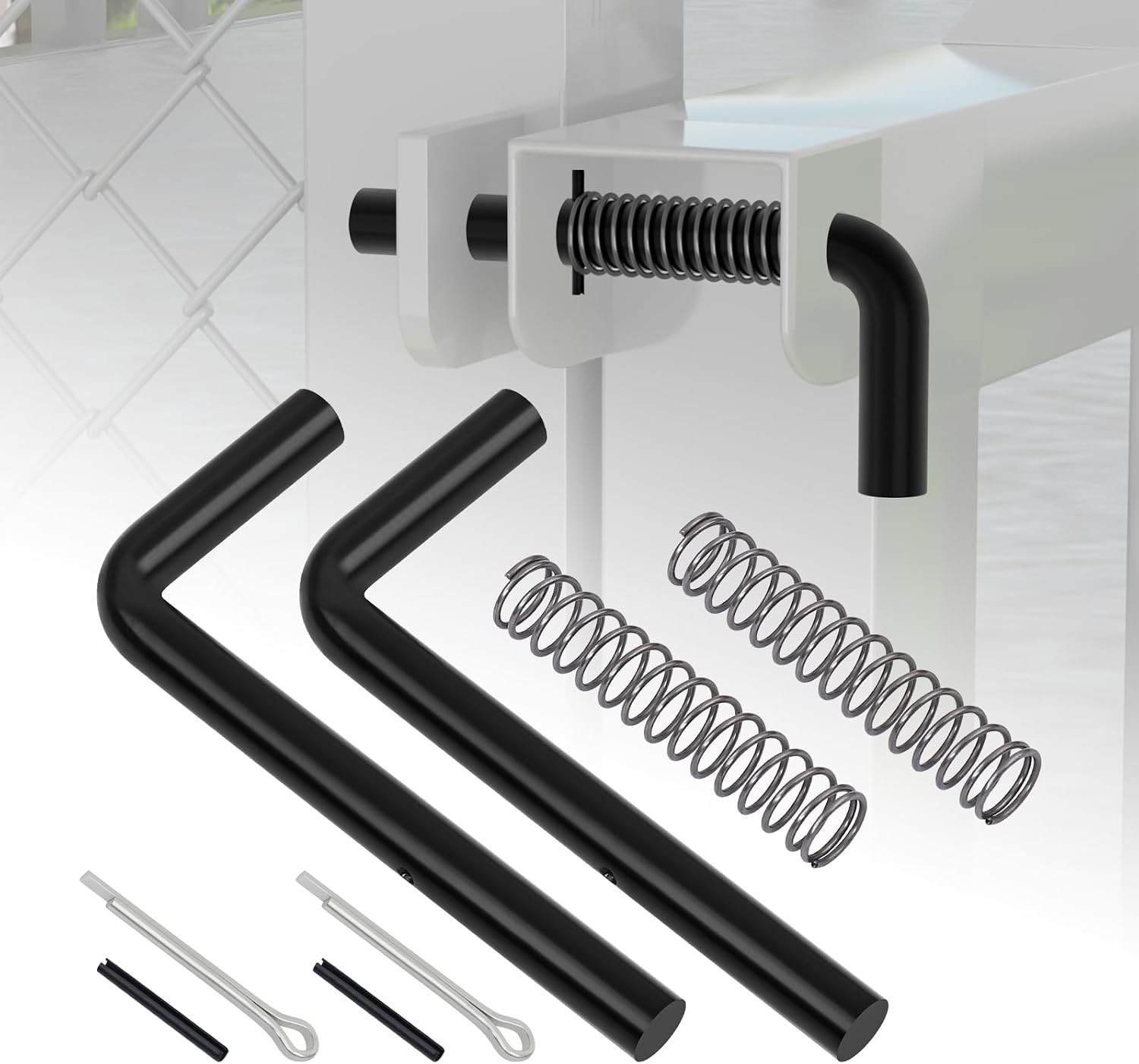 819T Trailer Gate Spring Latch Kit 2 Pack Heavy Duty Pins Carry-On Utility 819T Trailer Gate Spring Latch Kit 2 Pack Heavy Duty Pins Carry-On Utility
