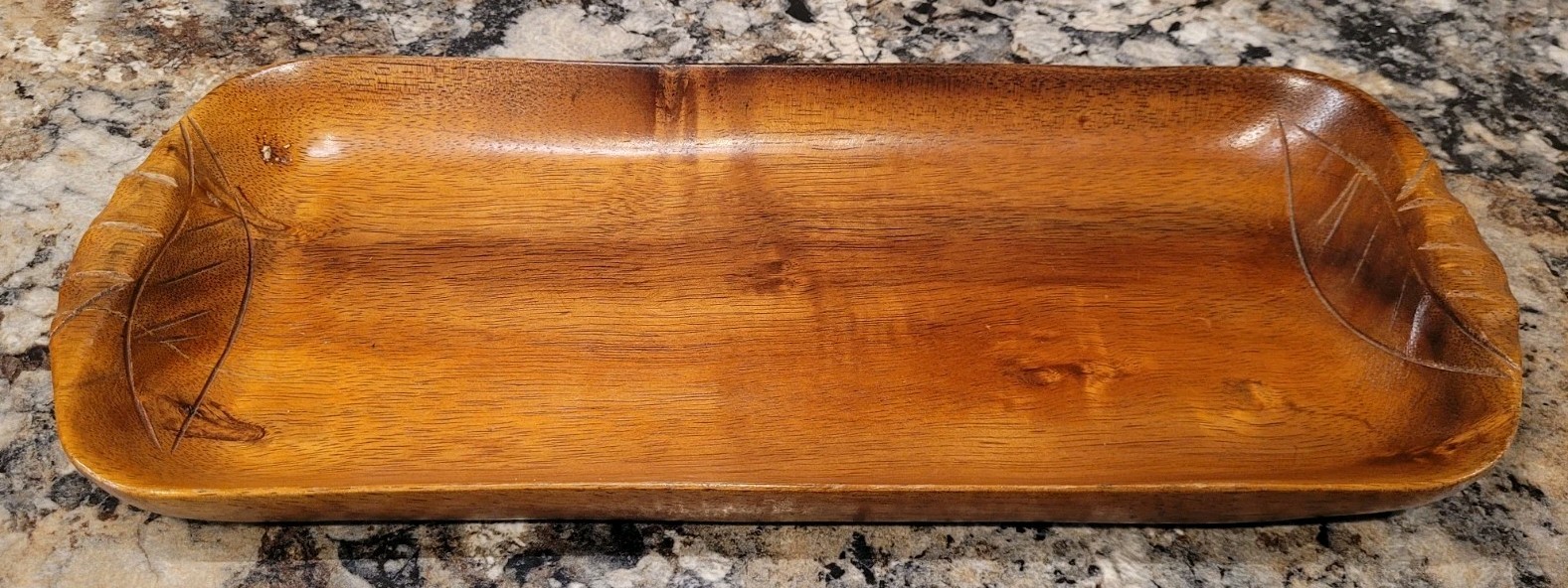Vintage Blair Hawaii Koa Wood Gorgeous Serving Tray 14 Vintage Blair Hawaii Koa Wood Gorgeous Serving Tray 14