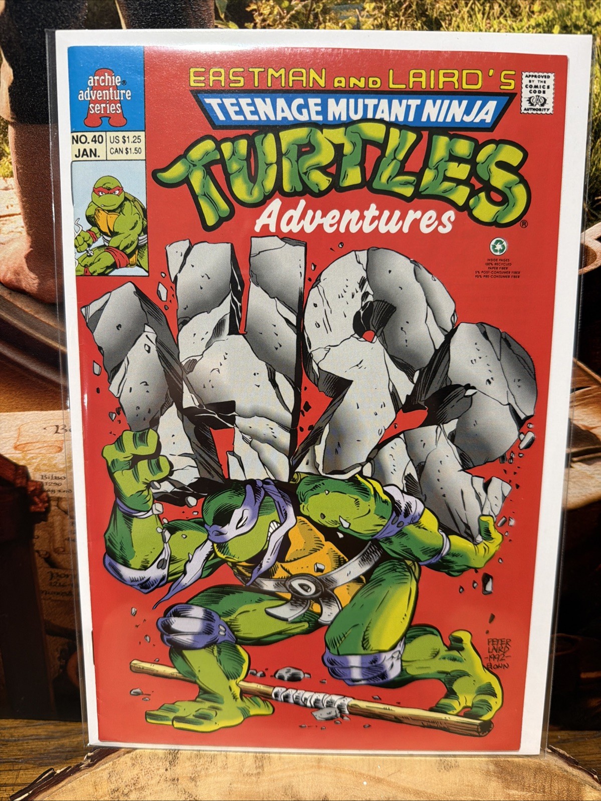 Teenage Mutant Ninja Turtles Adventures #40 (1993, Archie) Peter Laird Teenage Mutant Ninja Turtles Adventures #40 (1993, Archie) Peter Laird