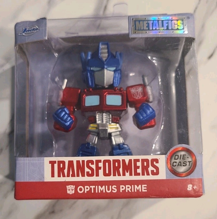 2024 Jada MetalFigs Transformers Optimus Prime Diecast Autobot Figure-New 2024 Jada MetalFigs Transformers Optimus Prime Diecast Autobot Figure-New