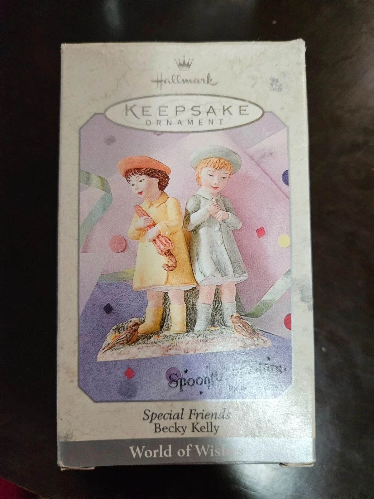 Hallmark 1998 Becky Kelly Spoonful of Stars Ornament Special Friends VTG Hallmark 1998 Becky Kelly Spoonful of Stars Ornament Special Friends VTG