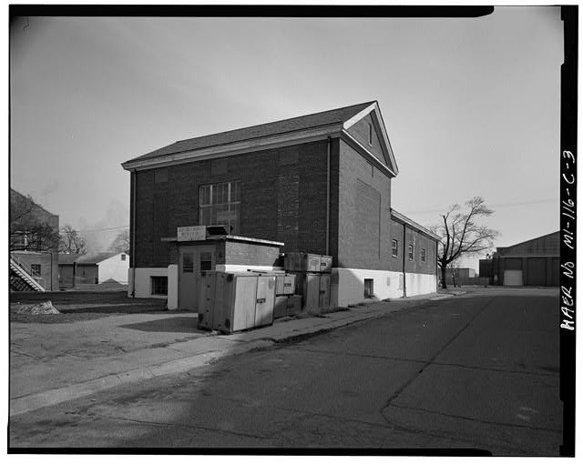 Selfridge Field Mount Clemens MI 1990s Building No 121 Wilbur Wright Ave
