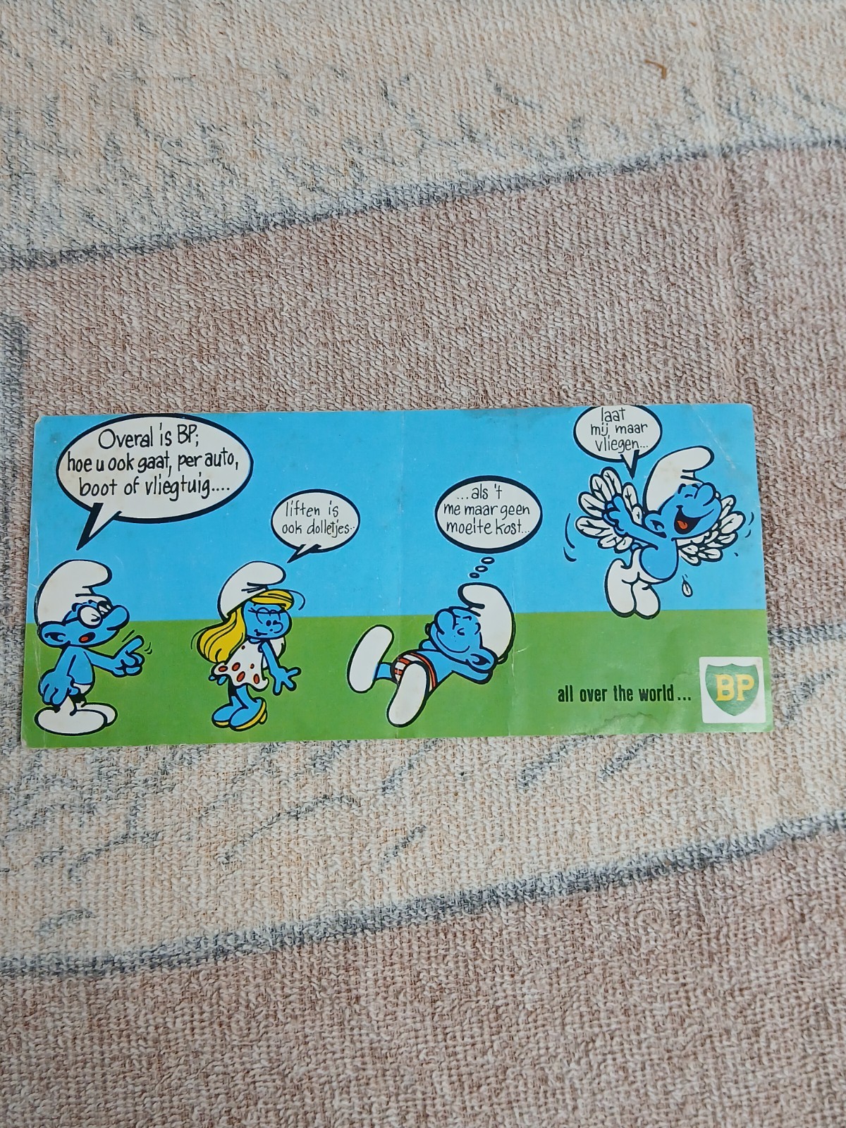 The Smurfs BP Gas Portugal Mateus Rose Advertisement Portuguese 4