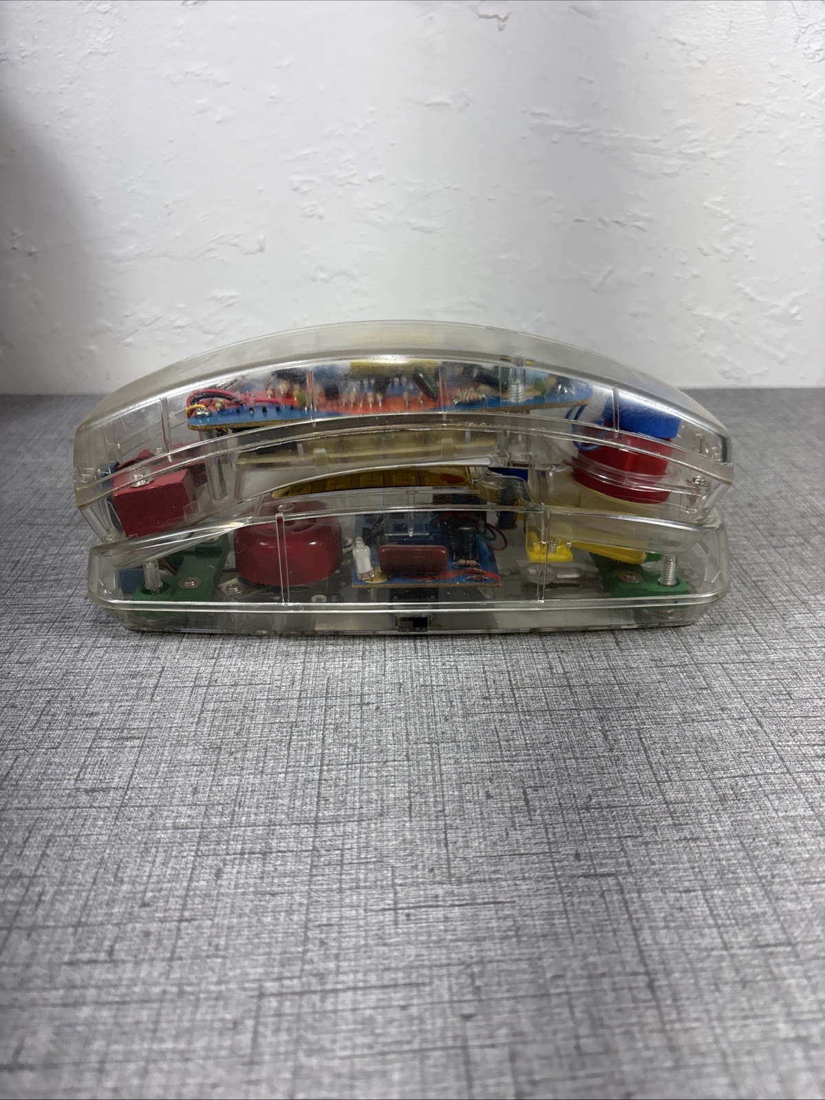 Vintage Conair Phone SW205 Clear Transparent Neon Telephone 90s Untested Retro Vintage Conair Phone SW205 Clear Transparent Neon Telephone 90s Untested Retro