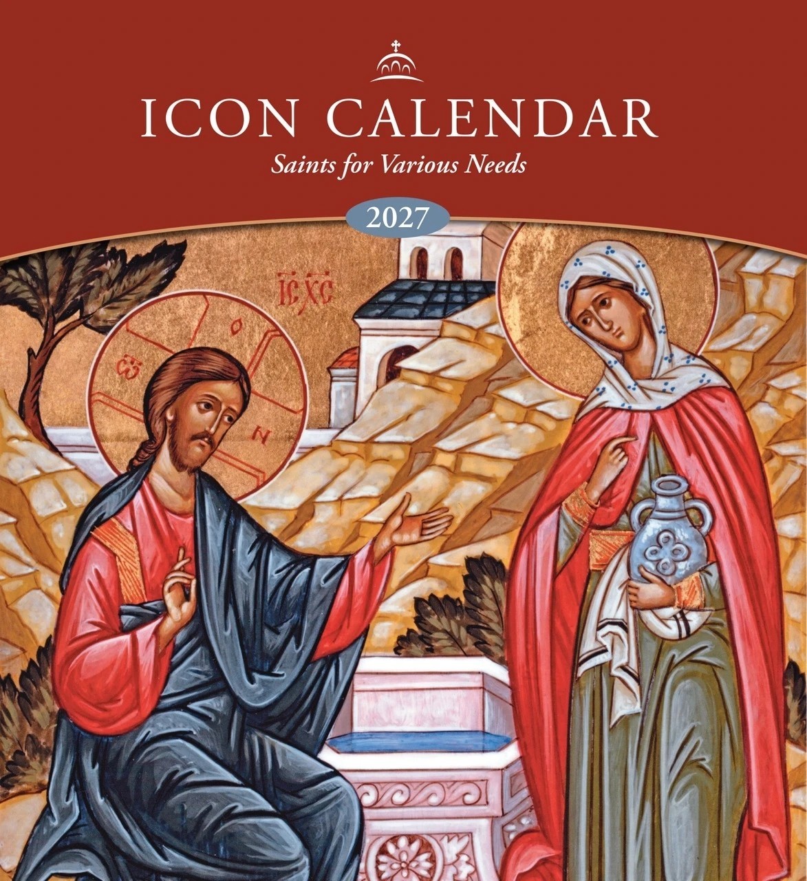 2027 Wall Calendar,  Ancient Faith Orthodox Christian (Gregorian) -NEW