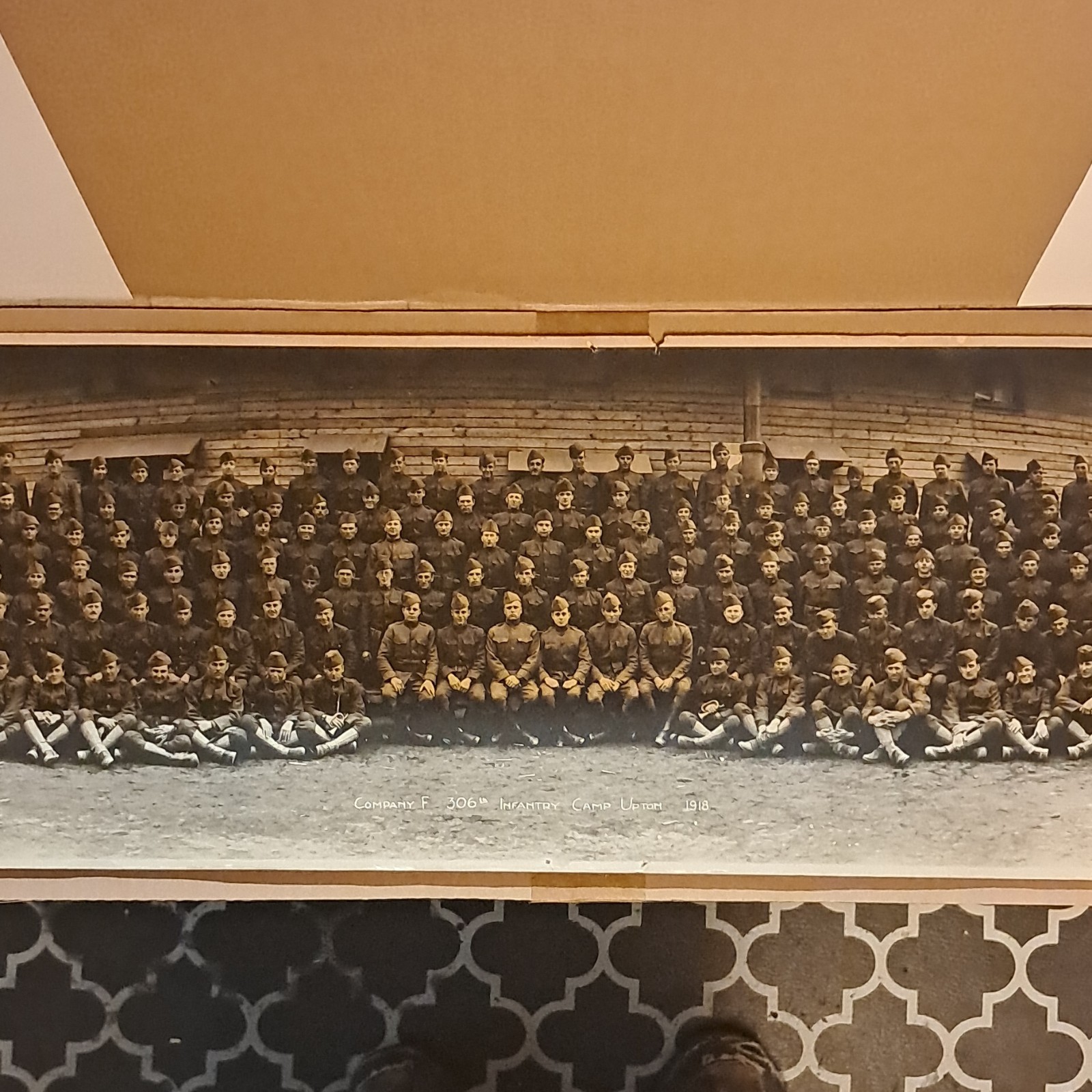 Original 1918 WWI Panoramic \