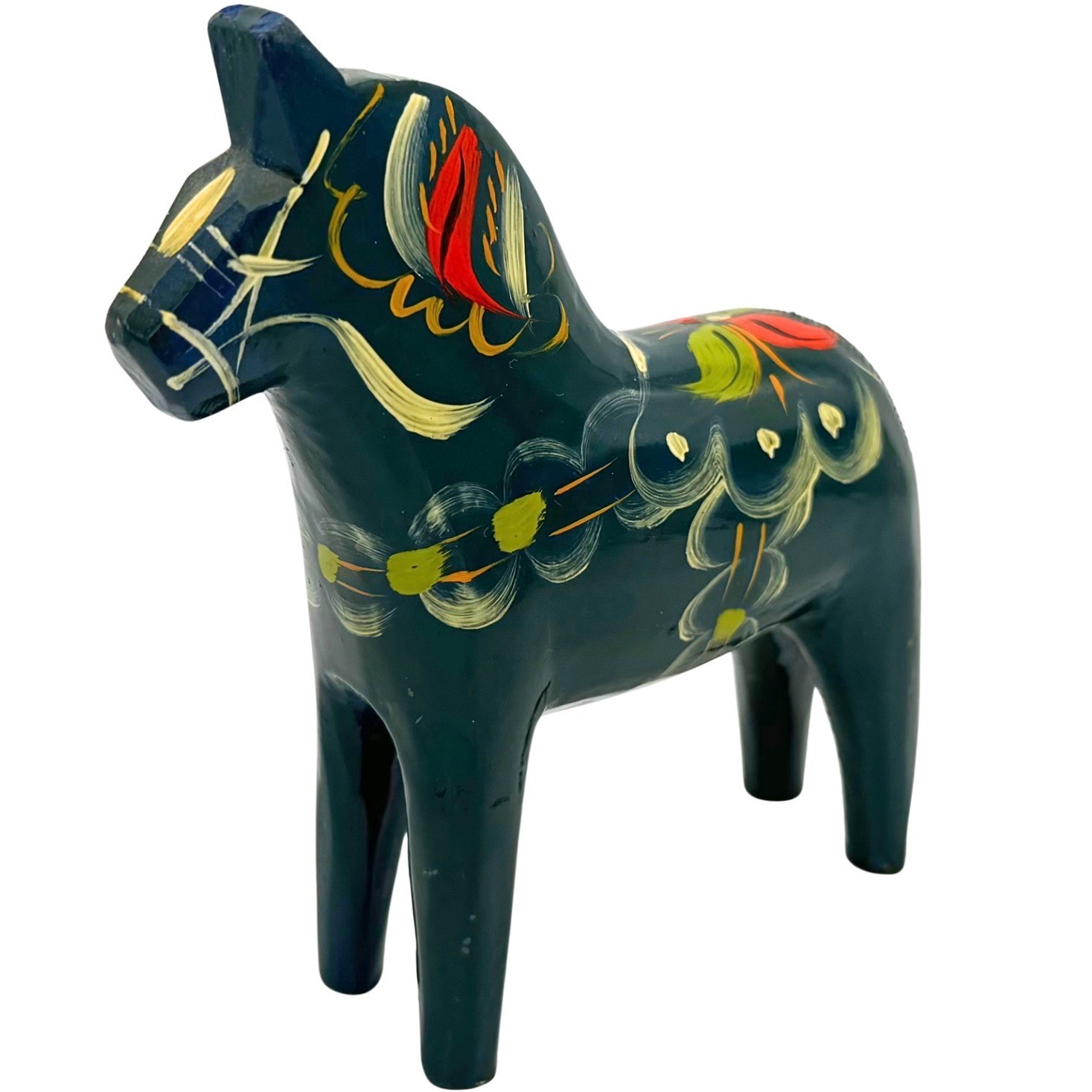 Vintage Nils Olsson Dala Horse Blue 5 Vintage Nils Olsson Dala Horse Blue 5