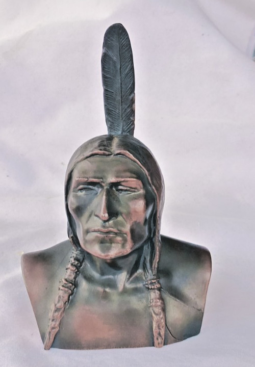 Shawmut Banks Native American Tribe Promotional Advertising Coin Bank