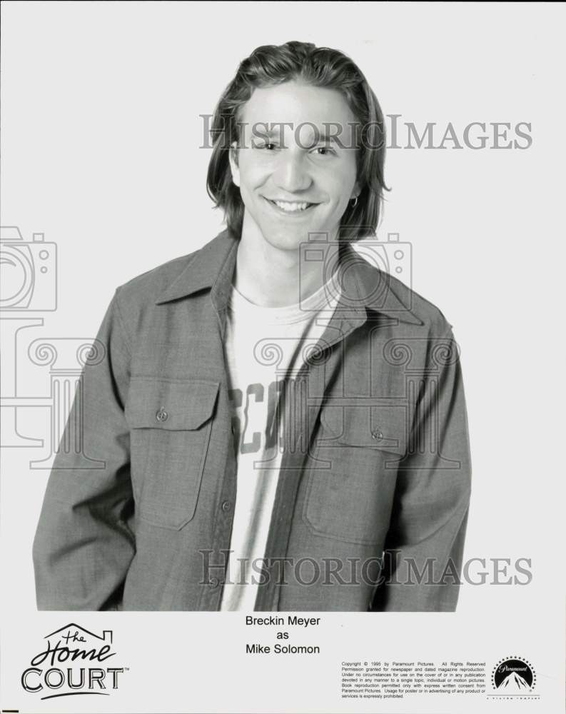 1996 Press Photo Actor Breckin Meyer as Mike Solomon in 