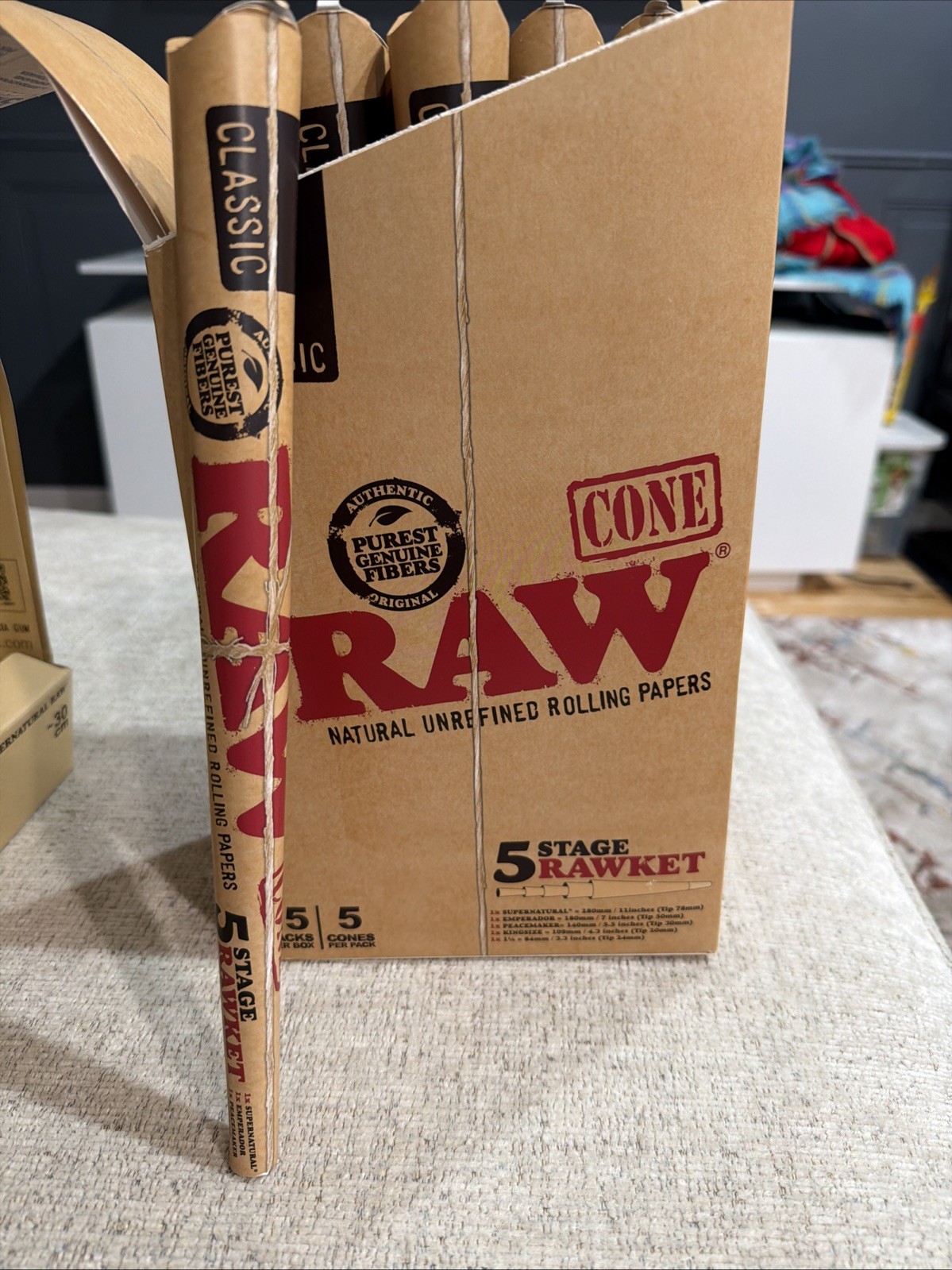 2 + 1 FREE OF RAW 5 STAGE RAWKET CLASSIC NATURAL UNREFINED ROLLING PAPERS RAW 2 + 1 FREE OF RAW 5 STAGE RAWKET CLASSIC NATURAL UNREFINED ROLLING PAPERS RAW