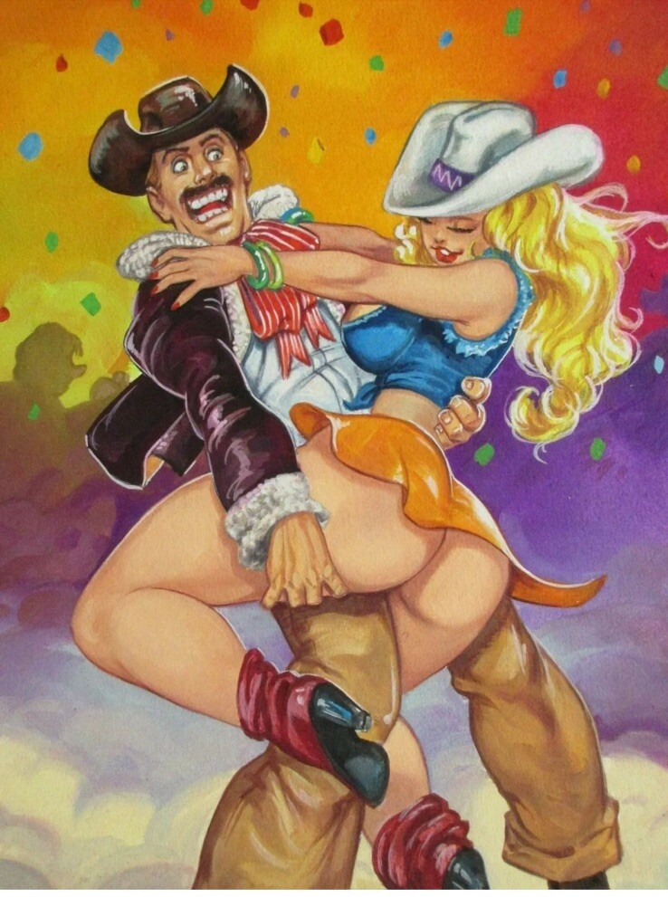 BREASTS SEXY COWGIRL BLONDE BABE BIG BUTT LEGGY ORIGINAL MEXICAN COMIC COVER ART BREASTS SEXY COWGIRL BLONDE BABE BIG BUTT LEGGY ORIGINAL MEXICAN COMIC COVER ART