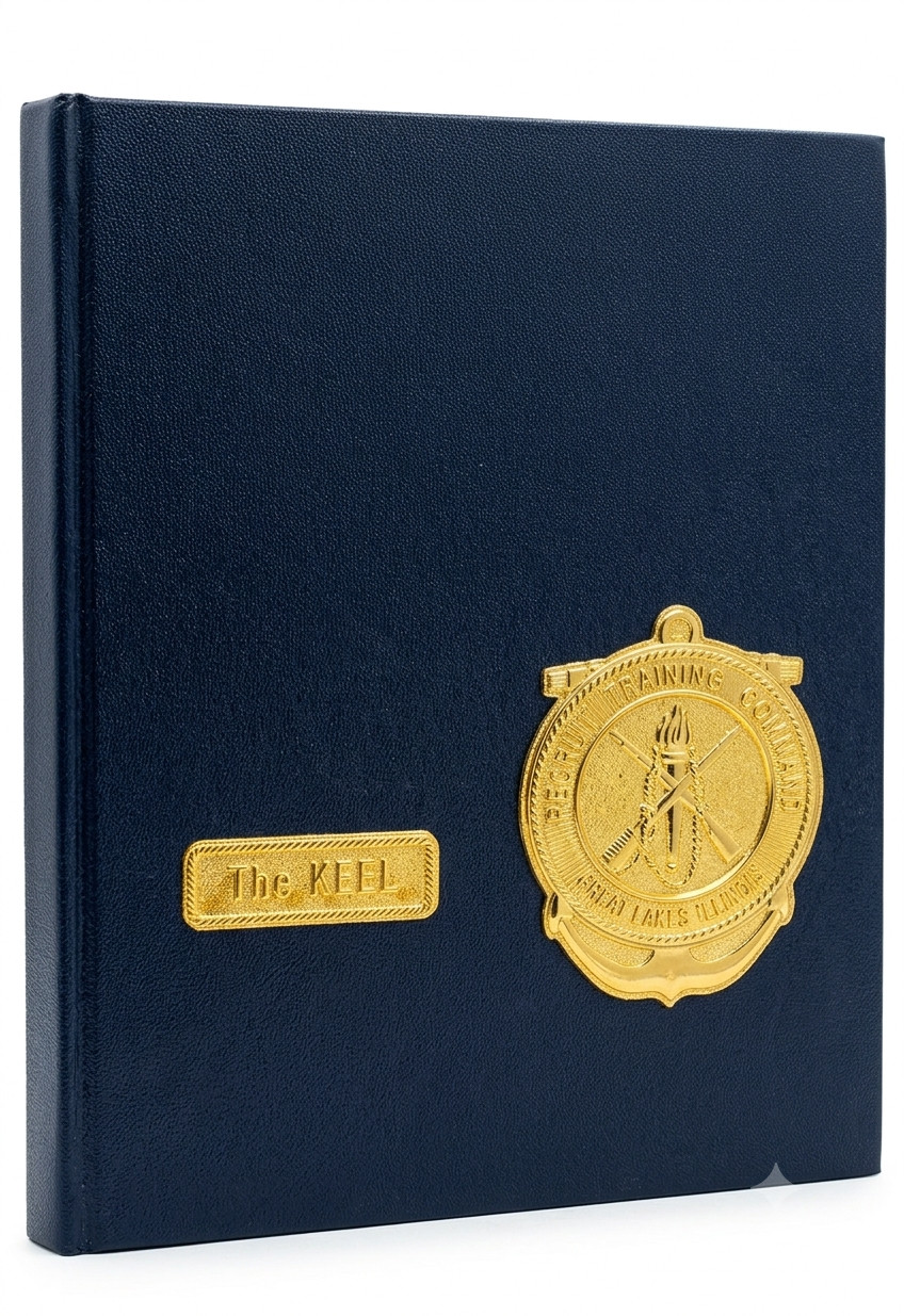 The KEEL US Navy Recruit Training Command Yearbook Great Lakes Illinois Book