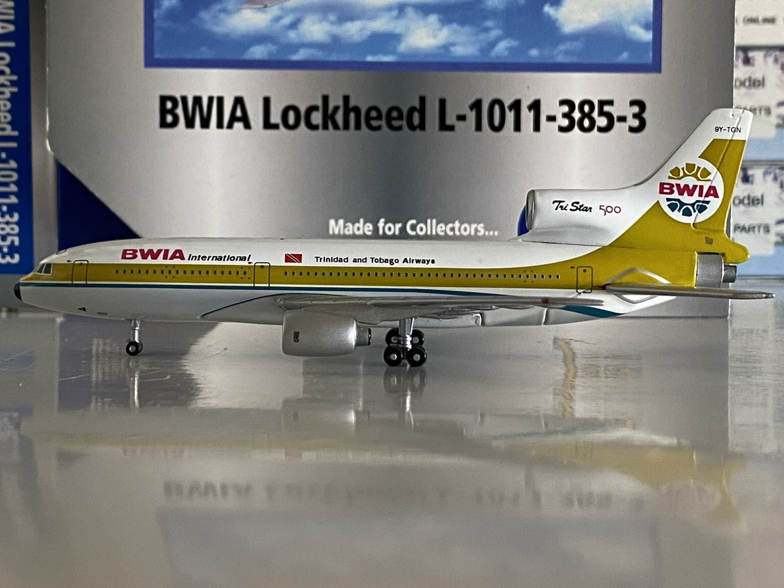 Gemini Jets BWIA West Indies Airways Lockheed L-1011 1:400 9Y-TGN GJBWA039