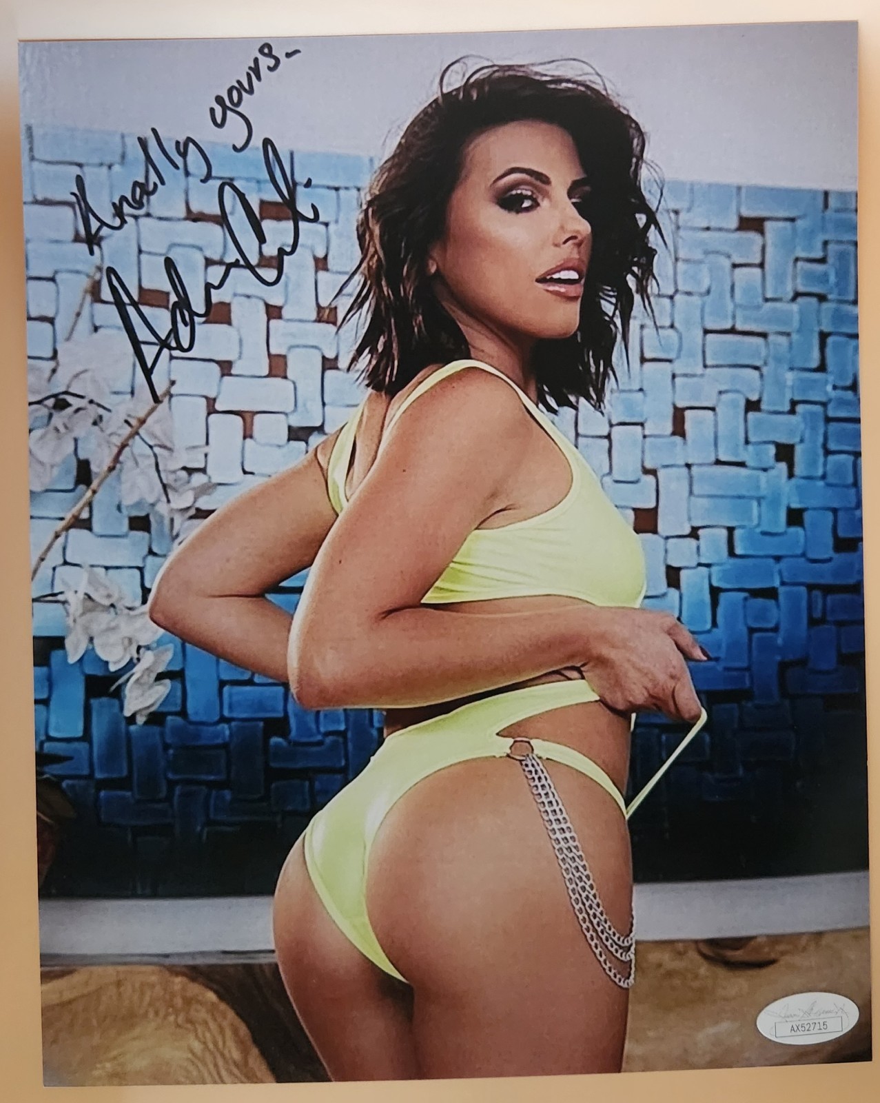 Adriana Chechik Signed 8x10 Authentic  Photo - Autograph with Tamper Proof JSA