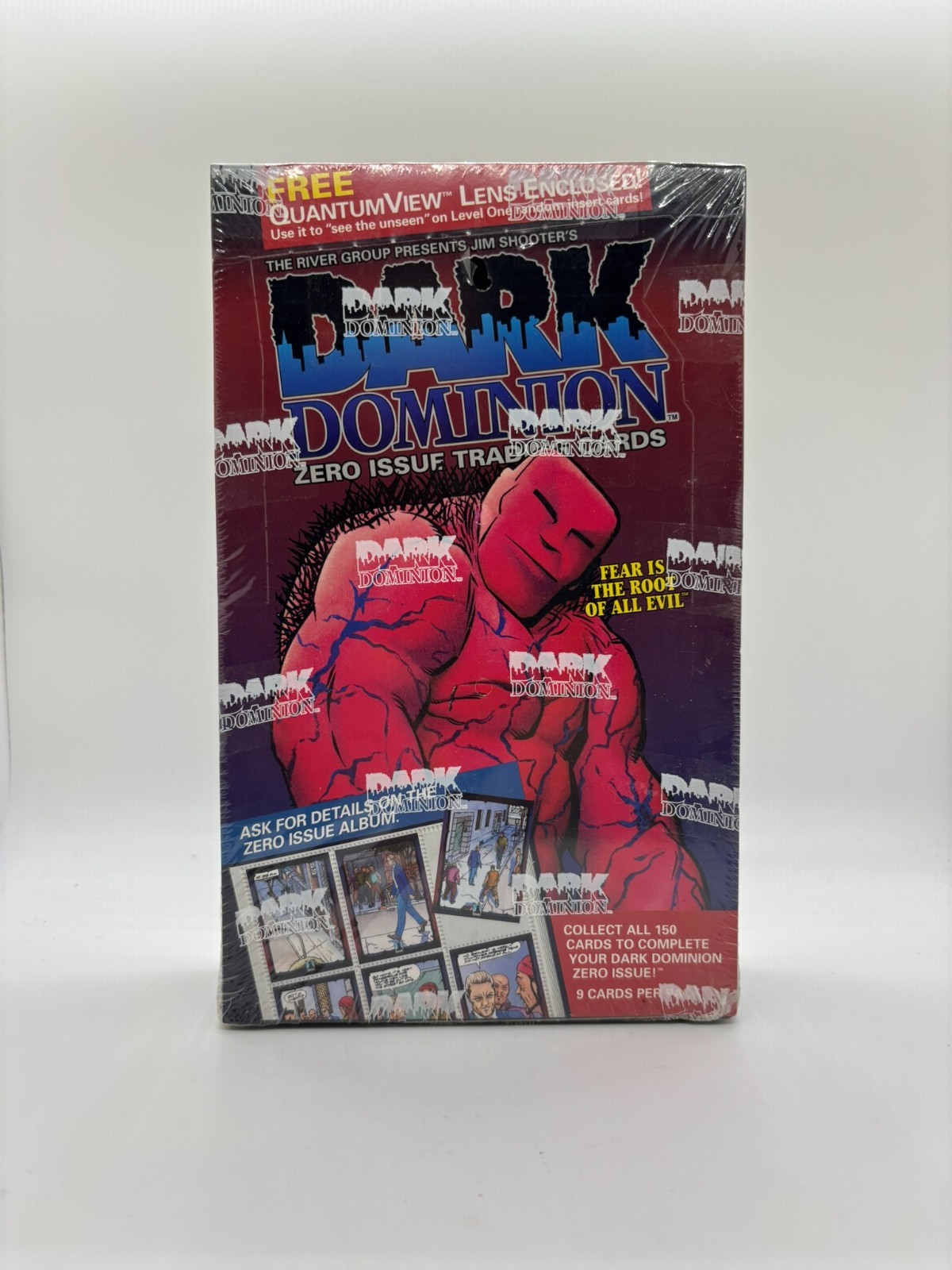 1993 Dark Dominion Zero Issue Trading Cards Factory Sealed Box 36 Packs