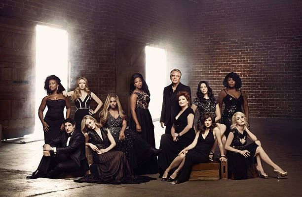 The cast of Orange is the New Black are photographed for Emmy maga- Old Photo 1