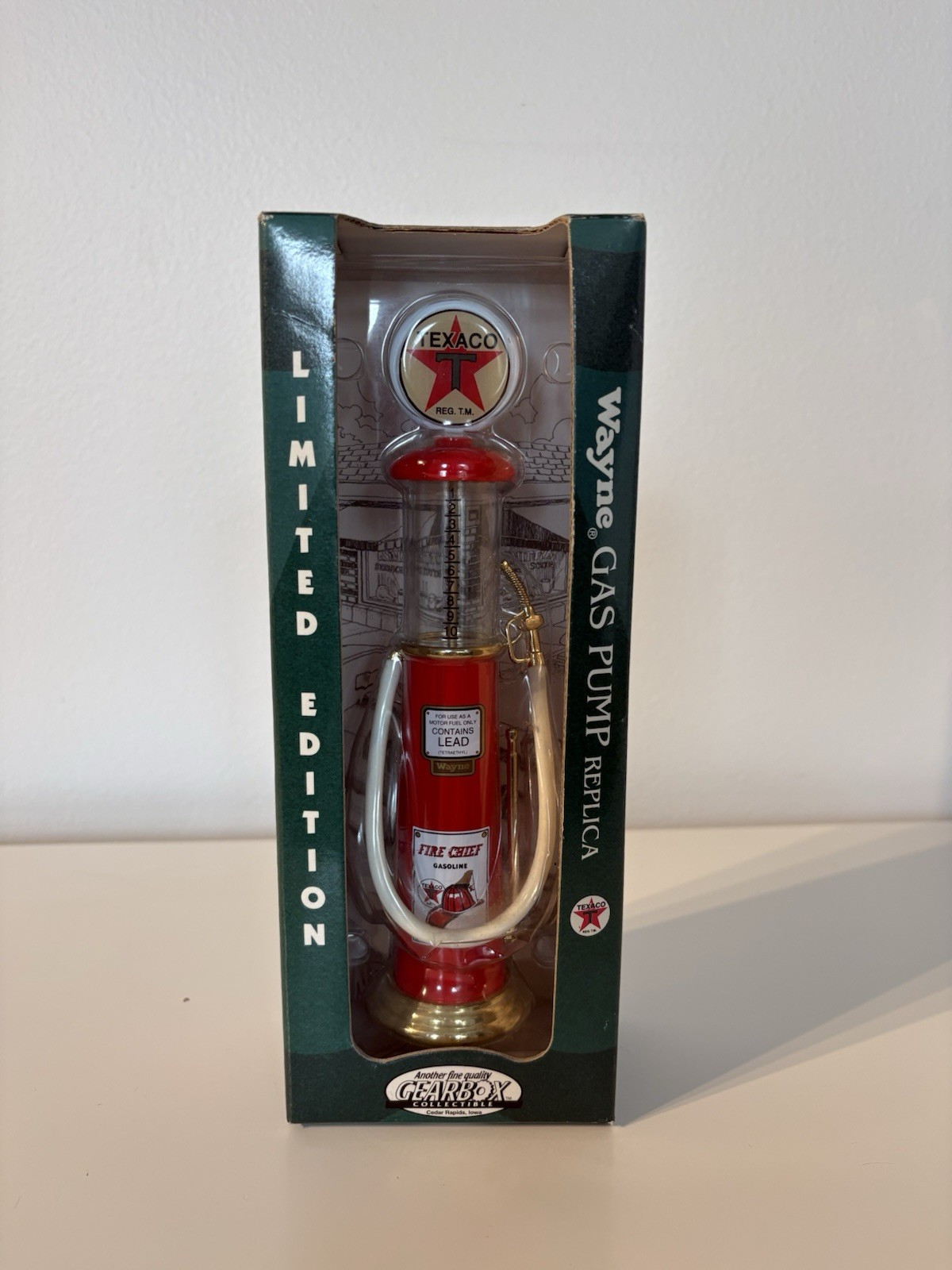 Gearbox Collectibles Texaco Wayne Gas Pump Die Cast Replica 1930s
