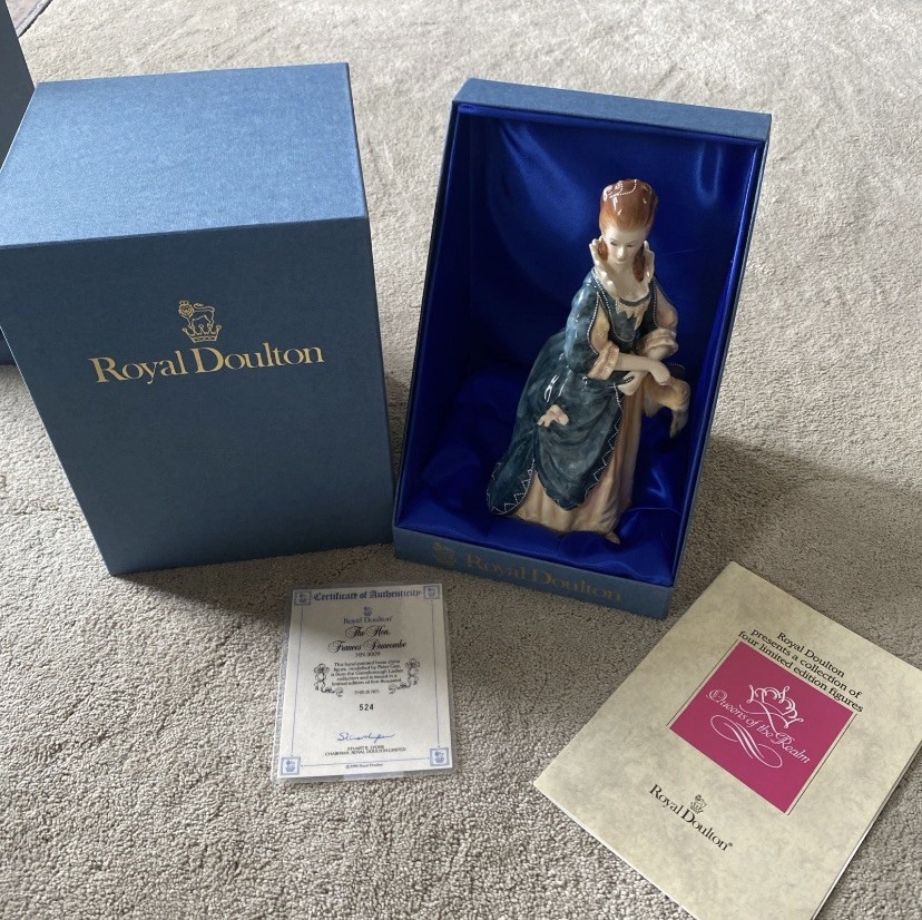 Royal Doulton The Honourable Frances Duncombe Figurine HN3009 Bone China ✨