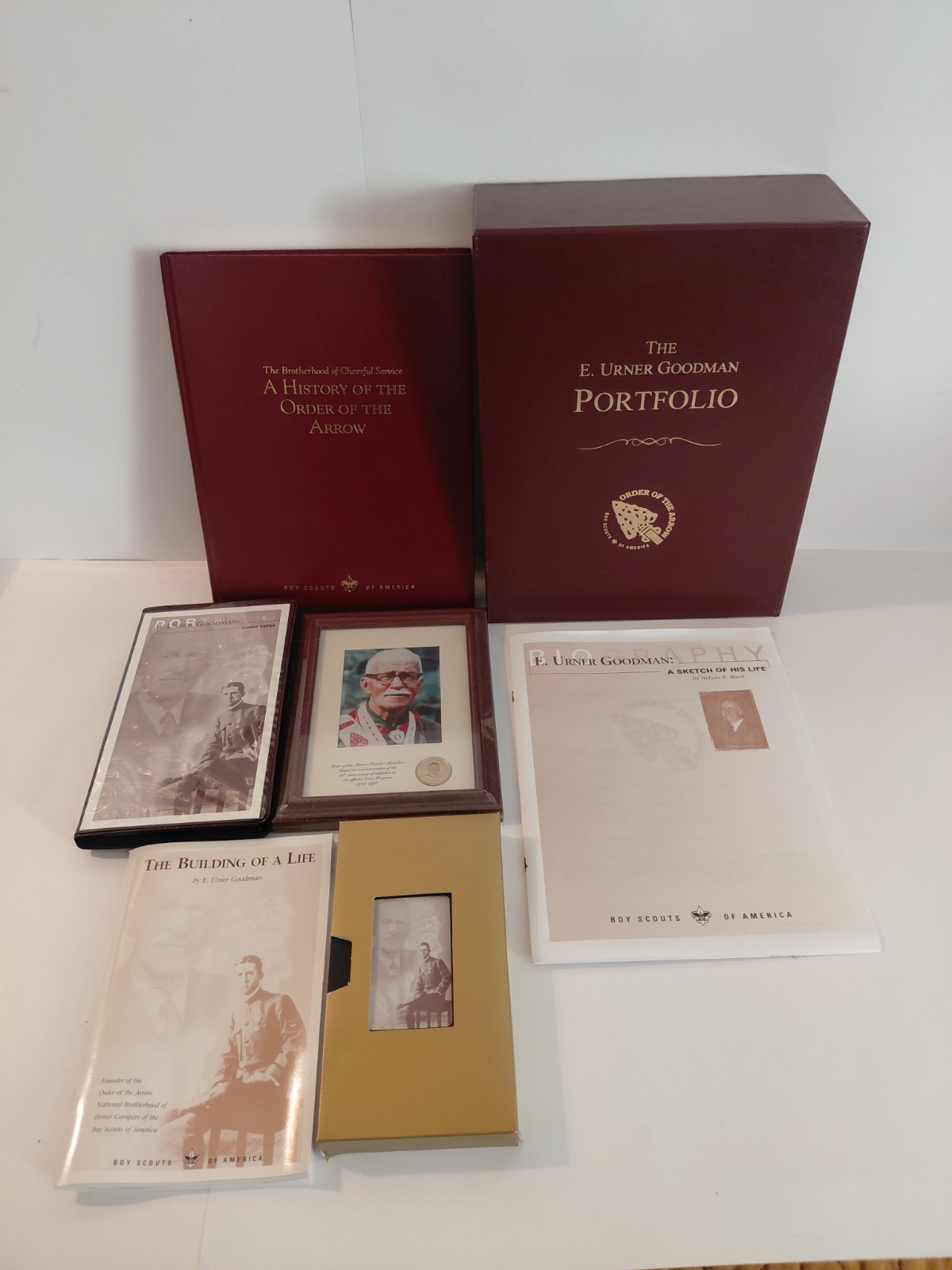 BSA Order of the Arrow E. Urner Goodman Portfolio Limited Edition - 1998 BSA Order of the Arrow E. Urner Goodman Portfolio Limited Edition - 1998