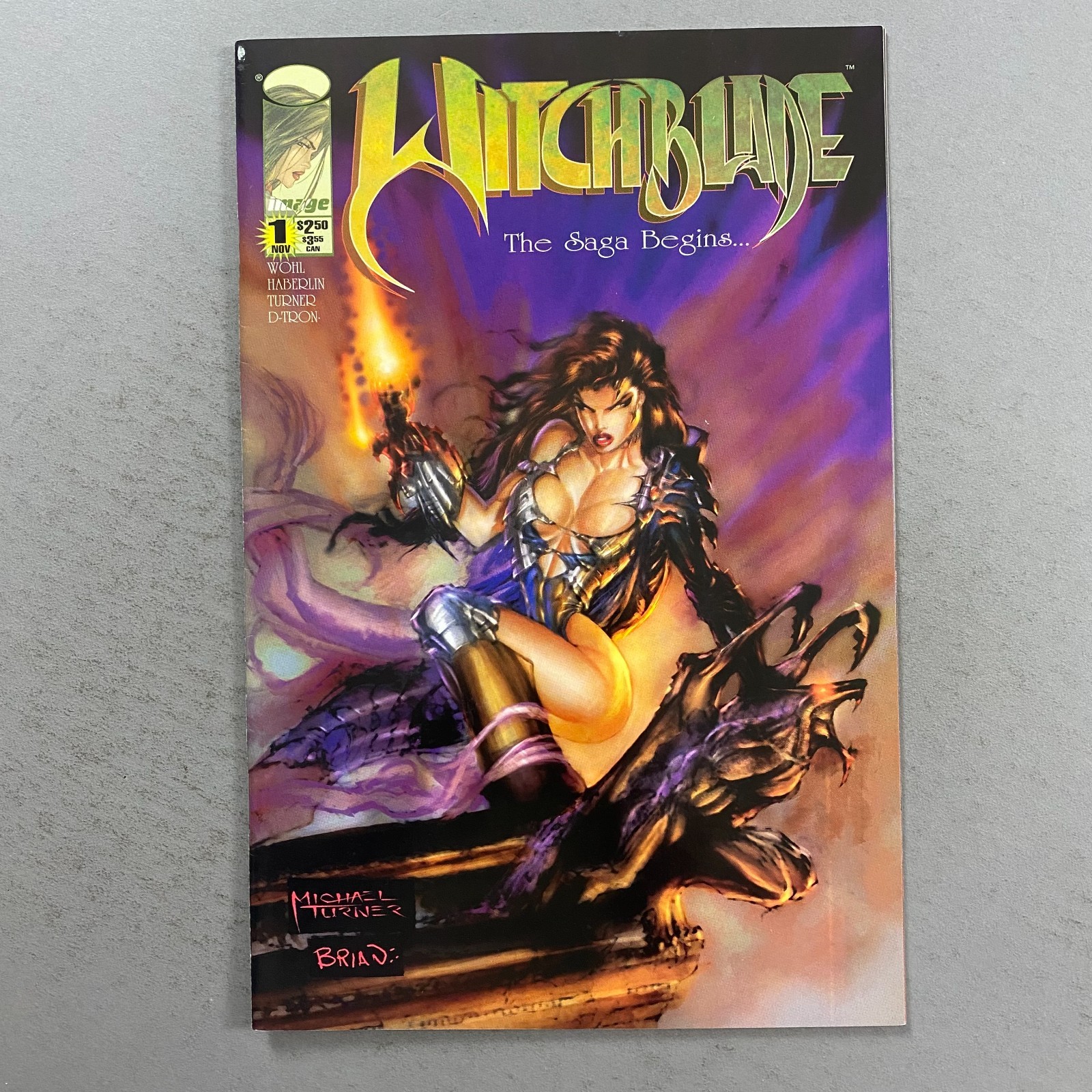 WITCHBLADE 1 1ST SOLO SERIES 1ST PRINTING (1995, IMAGE COMICS)