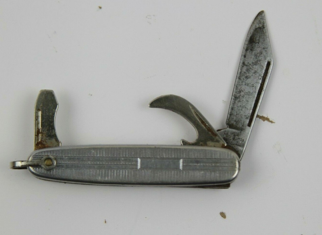VINTAGE RICHARDS SHEFIELD ENGLAND 3 BLADE FOLDING KNIFE