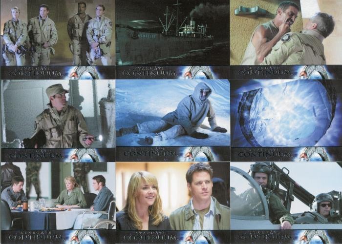 Stargate SG-1 Heroes Continuum Chase Card Set SC1 thru SC18 Stargate SG-1 Heroes Continuum Chase Card Set SC1 thru SC18
