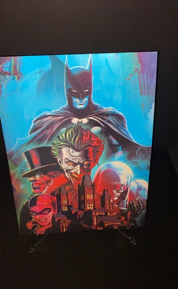 Batman Image Changing 3D Holographic Lenticular Poster