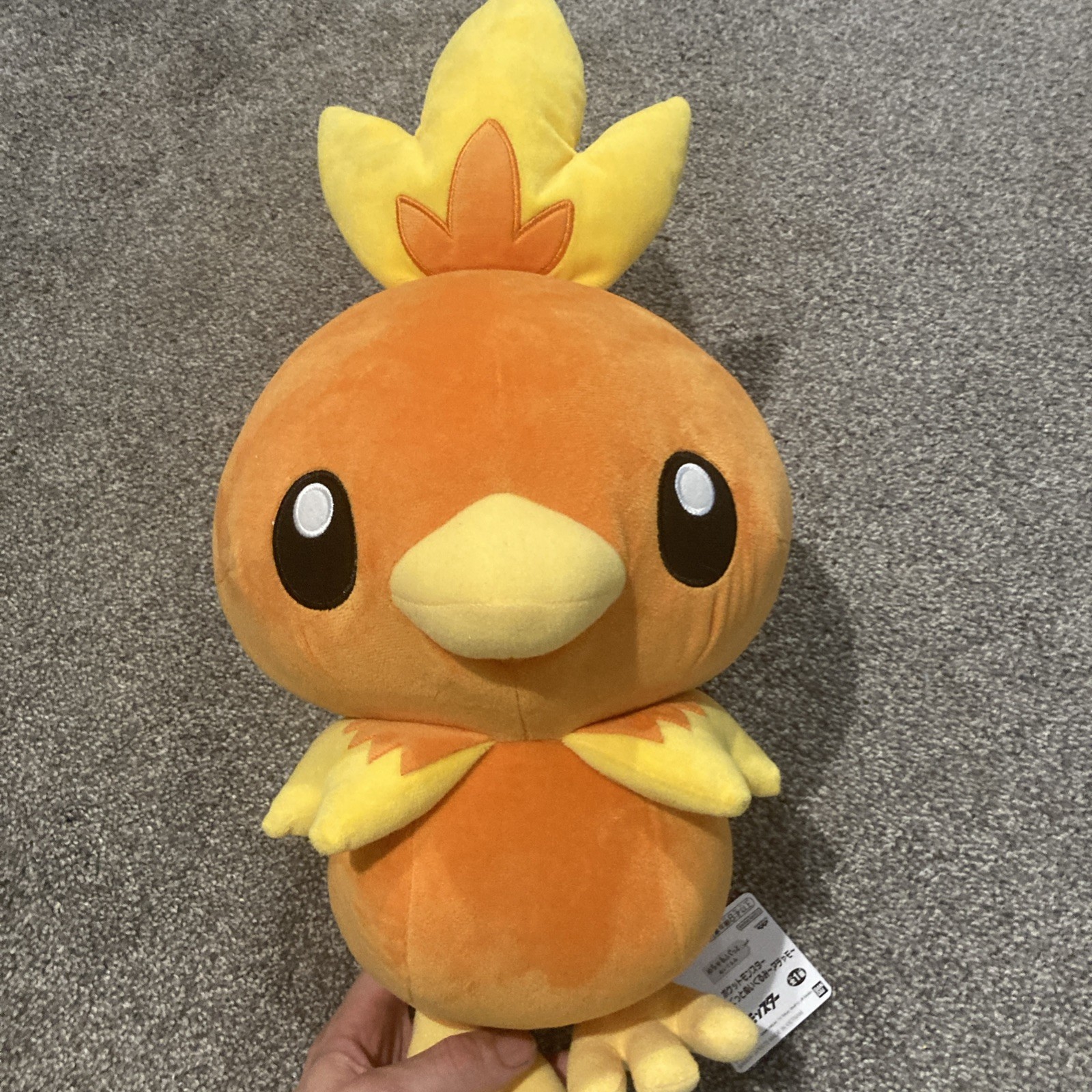 Banpresto Pokemon Torchic Big Mecha Mofugutto Plush 42cm Stuffed Toy Ban Dai NWT Banpresto Pokemon Torchic Big Mecha Mofugutto Plush 42cm Stuffed Toy Ban Dai NWT